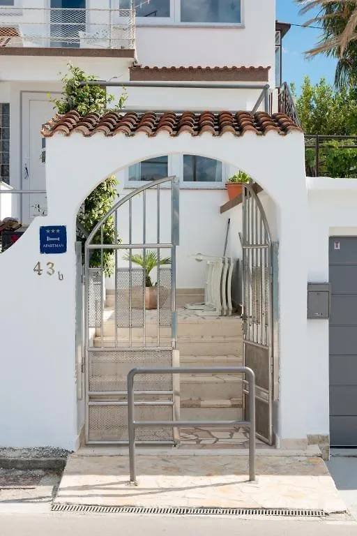 Apartment In Arbanija With Sea View, Terrace, Air Conditioning, Wifi 5138-2 Trogir