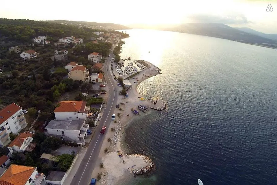 Apartment In Arbanija With Sea View, Terrace, Air Conditioning, Wifi 5138-2 Trogir Croatia