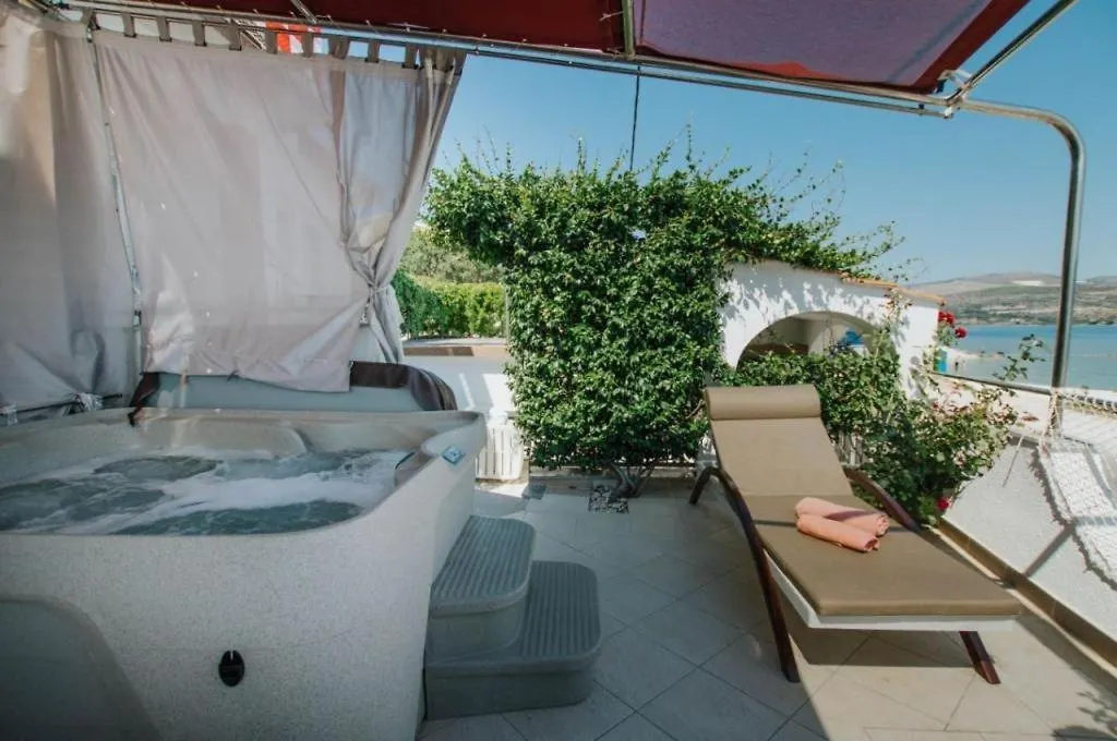 Apartment In Arbanija With Sea View, Terrace, Air Conditioning, Wifi 5138-2 Trogir 0*,  Croatia
